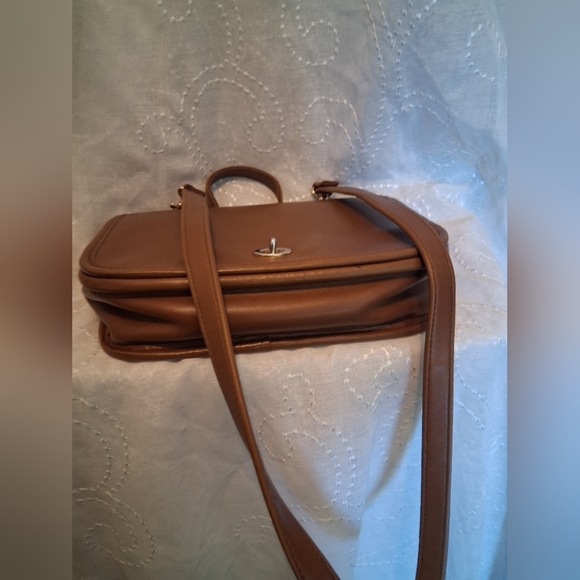 Coach Vintage Casino Handbag in British Brown Leather - Picture 6 of 8